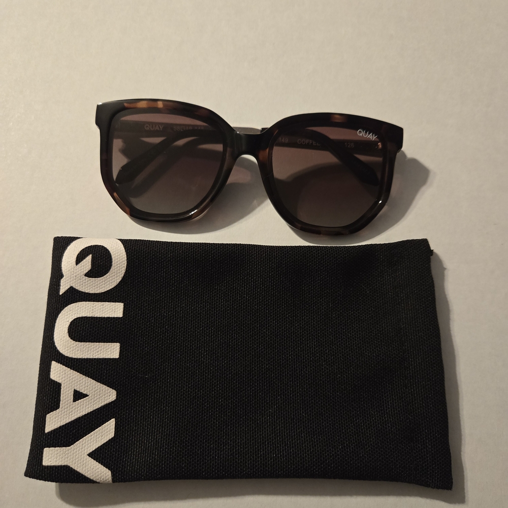 Quay Australia Women's Coffee Run Tortoise Sunglasses